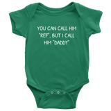 Referee Baby One-piece - Referee Baby Shirt - Referee Baby Gift - I Call Him Daddy - Baby Shower Gift - Many Sizes And Colors