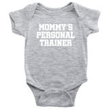 Personal Trainer Baby Bodysuit - Mommy's Personal Trainer - Cute Baby Shirt - Fitness instructor Baby - Baby Shower Gift - All Cotton