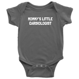 Cardiologist Baby Bodysuit - Cardiology Baby One-piece - Mommy's Little Cardiologist - Baby Shower Gift - Many Sizes And Colors