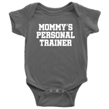 Personal Trainer Baby Bodysuit - Mommy's Personal Trainer - Cute Baby Shirt - Fitness instructor Baby - Baby Shower Gift - All Cotton