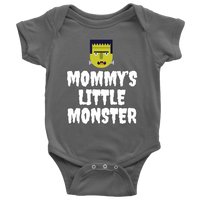 Cute Halloween Baby Shirt - Halloween Baby One-piece - Spooky Baby Bodysuit - Mommy's Little Monster - Halloween Baby Gift - All Cotton