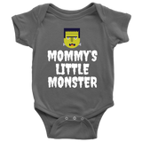 Cute Halloween Baby Shirt - Halloween Baby One-piece - Spooky Baby Bodysuit - Mommy's Little Monster - Halloween Baby Gift - All Cotton