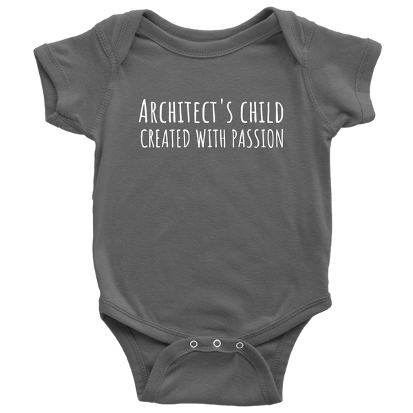 Funny Architect Baby One-piece - Cute Baby Shirt - Baby Gift Idea - Architecture Bodysuit - Architect's Child - Many Sizes And Colors