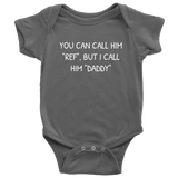 Referee Baby One-piece - Referee Baby Shirt - Referee Baby Gift - I Call Him Daddy - Baby Shower Gift - Many Sizes And Colors