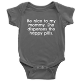 Funny Pharmacist Baby Shirt - Pharmacy Baby One-piece - Pharmacy Technician Baby - Many Sizes And Colors - Happy Pills