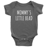 Beading Baby Shirt - Jeweler Baby One-piece - Jewelry Maker Baby - Mommy's Little Bead - Beader's Baby Gift - Many Sizes And Colors