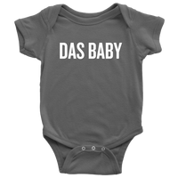 Funny German Baby One-piece - German Teacher Baby Shirt - German Language Baby - Das Baby - Many Sizes And Colors Available