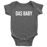 Funny German Baby One-piece - German Teacher Baby Shirt - German Language Baby - Das Baby - Many Sizes And Colors Available