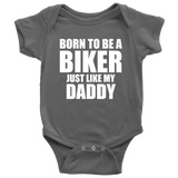 Funny Biker Baby Shirt - Biker Baby One-piece - Born To Be a Biker - Biker's Baby Gift - Many Sizes And Colors