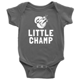 Cute Boxing Baby Bodysuit - Boxing Baby One-piece - Boxer Baby Gift - Little Champ - Baby Shower or First Birthday Gift