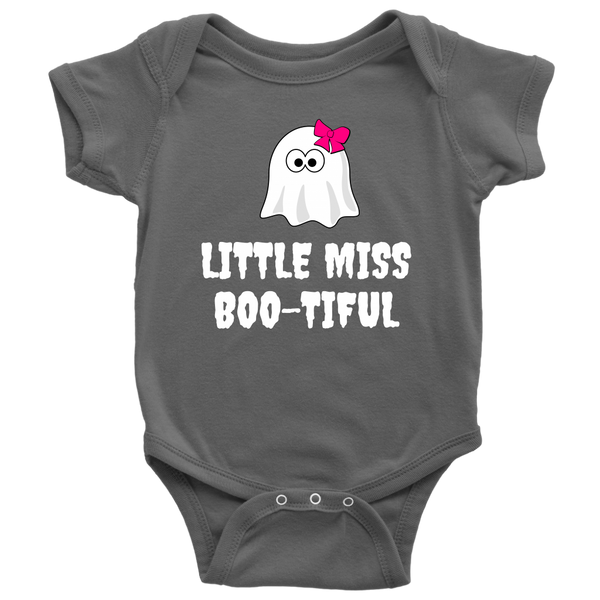 Cute Halloween Baby Shirt - Halloween Baby One-piece - Spooky Baby Bodysuit - Little Miss Boo-tiful - Halloween Baby Gift - All Cotton