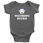 Halloween Baby Bodysuit - Creepy Baby One-piece - Spooky Baby Shirt - Vampire Baby Shirt - Halloween Baby Gift - Teething Sucks