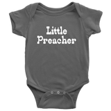 Cute Preacher Baby One-piece - Gift For Preacher or Minister Baby - Little Preacher Baby Bodysuit - Baby Shower or Birthday Gift