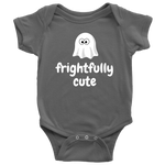 Cute Halloween Baby Shirt - Halloween Baby One-piece - Spooky Baby Bodysuit - Frightfully Cute - Halloween Baby Gift - All Cotton