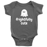 Cute Halloween Baby Shirt - Halloween Baby One-piece - Spooky Baby Bodysuit - Frightfully Cute - Halloween Baby Gift - All Cotton