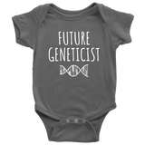 Genetics Baby Shirt - Geneticist Baby One-piece - Future Geneticist - Baby Shower or First Birthday - Many Sizes And Colors