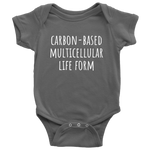 Funny Biology Baby Shirt - Biologist Baby One-piece - Biology Teacher Baby Bodysuit - Carbon-based - Baby Gift Idea - Many Sizes and Colors