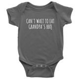 Barbecue Baby One-piece - Grilling Baby Shirt - BBQ Baby Shower Gift - Grandpa's BBQ - Many Sizes And Colors