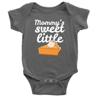 Thanksgiving Baby Bodysuit - Cute Baby One-piece - Pumpkin Pie Baby Shirt - Sweet Little Pumpkin Pie