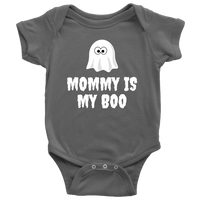 Cute Halloween Baby Shirt - Halloween Baby One-piece - Spooky Baby Bodysuit - Mommy Is My Boo - Halloween Baby Gift - All Cotton