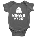 Cute Halloween Baby Shirt - Halloween Baby One-piece - Spooky Baby Bodysuit - Mommy Is My Boo - Halloween Baby Gift - All Cotton