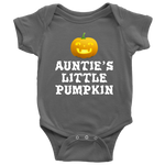 Cute Halloween Baby Shirt - Halloween Baby One-piece - Auntie's Little Pumpkin - Pumpkin Baby Bodysuit - Halloween Baby Gift