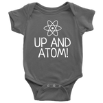 Cute Chemist Baby Shirt - Chemistry Baby One-piece - Up And Atom - Many Sizes And Colors Available - Baby Shower or First Birthday