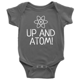 Cute Chemist Baby Shirt - Chemistry Baby One-piece - Up And Atom - Many Sizes And Colors Available - Baby Shower or First Birthday
