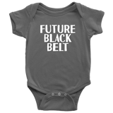 Martial Arts Baby Bodysuit - Karate Baby One-piece - Future Black Belt - Baby Shower Gift - Many Sizes And Colors