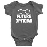 Cute Optician Baby One-piece - Optician Baby Bodysuit - Future Optician - Baby Shower or First Birthday - Many Sizes and Colors