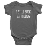 custom order - I still suck at hiking