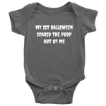 Cute Halloween Baby Shirt - Creepy Baby One-piece - Spooky Baby Bodysuit - My First Halloween - Many Sizes And Colors - Halloween Baby Gift