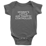 Air Traffic Controller Baby One-piece - Mommy's Little Air Traffic Controller - Baby Bodysuit - Many Sizes And Colors - All Cotton