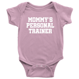 Personal Trainer Baby Bodysuit - Mommy's Personal Trainer - Cute Baby Shirt - Fitness instructor Baby - Baby Shower Gift - All Cotton
