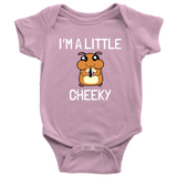 Cute Hamster Baby Bodysuit - Hamster Baby One-piece - I'm A Little Cheeky - Baby Shower Or First Birthday - Many Sizes And Colors