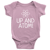 Cute Chemist Baby Shirt - Chemistry Baby One-piece - Up And Atom - Many Sizes And Colors Available - Baby Shower or First Birthday