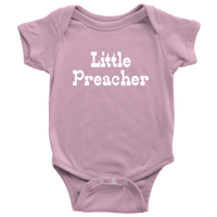 Cute Preacher Baby One-piece - Gift For Preacher or Minister Baby - Little Preacher Baby Bodysuit - Baby Shower or Birthday Gift