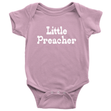 Cute Preacher Baby One-piece - Gift For Preacher or Minister Baby - Little Preacher Baby Bodysuit - Baby Shower or Birthday Gift
