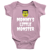 Cute Halloween Baby Shirt - Halloween Baby One-piece - Spooky Baby Bodysuit - Mommy's Little Monster - Halloween Baby Gift - All Cotton