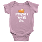 Cute Thanksgiving Baby Bodysuit - Thanksgiving Baby One-piece - Everyone's Favorite Slice - Many Sizes And Colors