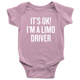 Funny Baby Bodysuit - Limo Driver Baby One-piece - Chauffeur Baby Gift - Dumb And Dumber Quote - Many Sizes And Colors