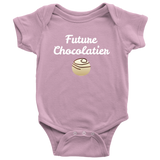 Chocolatier Baby One-piece - Chocolatier Baby Gift - Future Chocolatier - Many Sizes And Colors - Baby Shower or Birthday