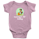 Cute Thanksgiving Baby Bodysuit - Thanksgiving Baby One-piece - Mommy's Lil' Turkey - Many Sizes And Colors