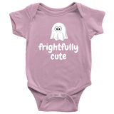 Cute Halloween Baby Shirt - Halloween Baby One-piece - Spooky Baby Bodysuit - Frightfully Cute - Halloween Baby Gift - All Cotton