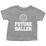 Volleyball Toddler Shirt - Volleyball Player Toddler Tee - Birthday Gift For Future Volleyball Player - Future Baller - Many Sizes, Colors