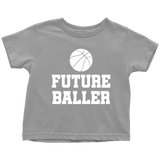 Basketball Toddler Shirt - Basketball Player Toddler Tee - Birthday Gift For Future Basketball Player - Future Baller - Many Sizes, Colors