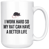 custom order - my rat - 15oz