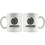 custom order - hypster - 11oz mug