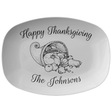 Personalized Thanksgiving Platter - Thanksgiving Gift Idea - Happy Thanksgiving - Serving Dish