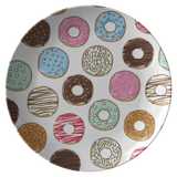 Donut Dinner Plate - Dishwasher Safe